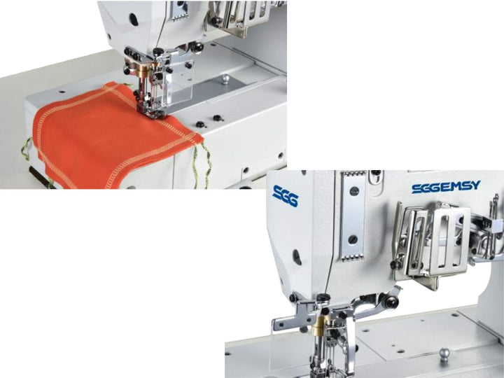 5501AE-01 Gemsy Coverseam Industrial Machine
