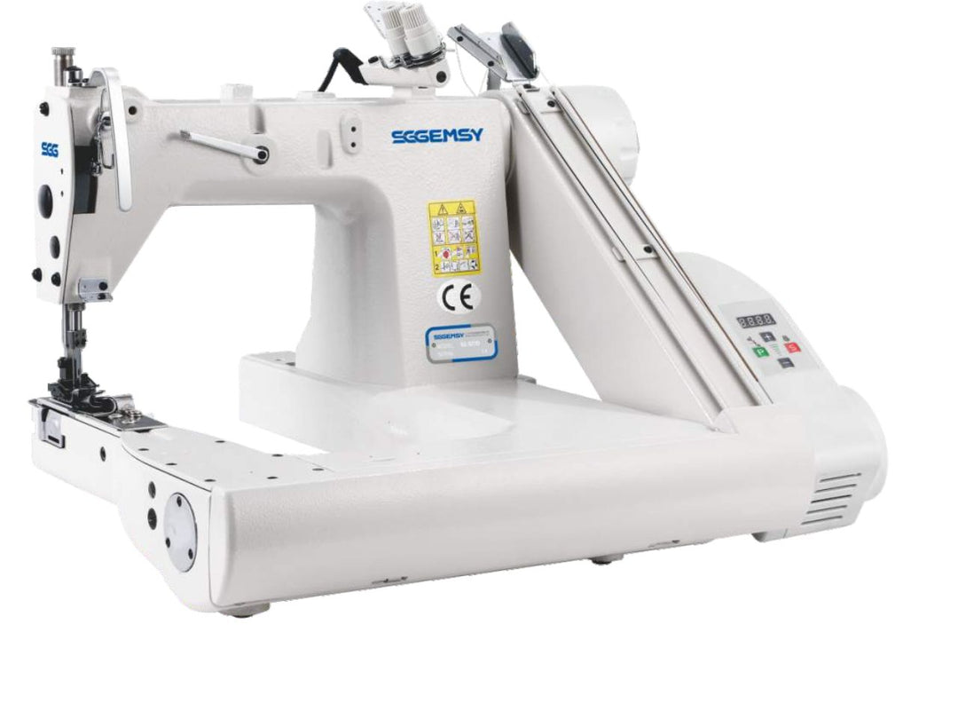 927D Gemsy Two Needle Feed Off The Arm Machine